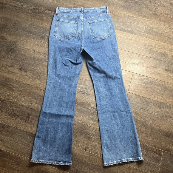 Old Navy High-Rise Flare Blue Jeans Pants Denim ((size 12)) - Picture 2 of 8